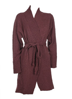 chemins blancs gilets femme de couleur marron