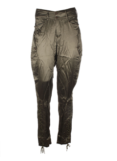 atsuro tayama pantalons femme de couleur kaki