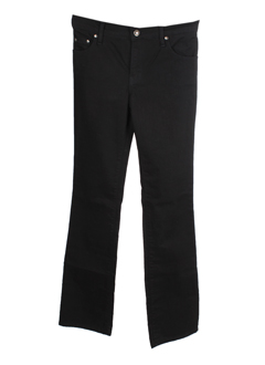 denim studio jeans femme de couleur noir