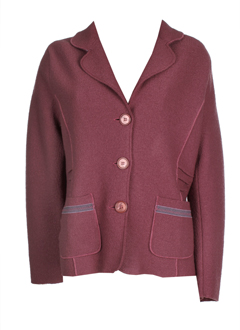 guy dubouis vestes femme de couleur vieux rose