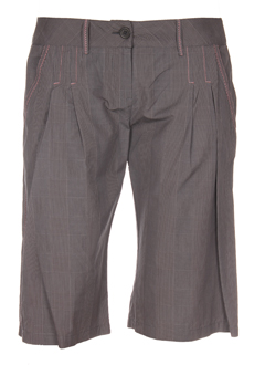hybris shorts / bermudas femme de couleur gris