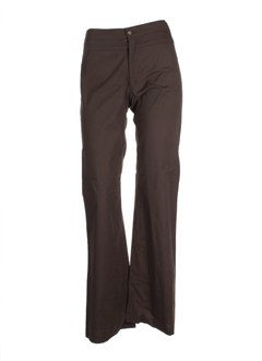 rosa rosam pantalons femme de couleur marron