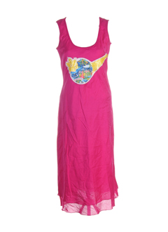 fornarina robes femme de couleur fuschia