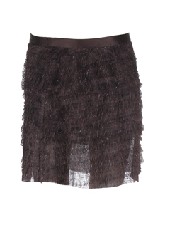 fairly jupes femme de couleur marron