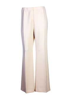 gerard pasquier pantalons femme de couleur beige