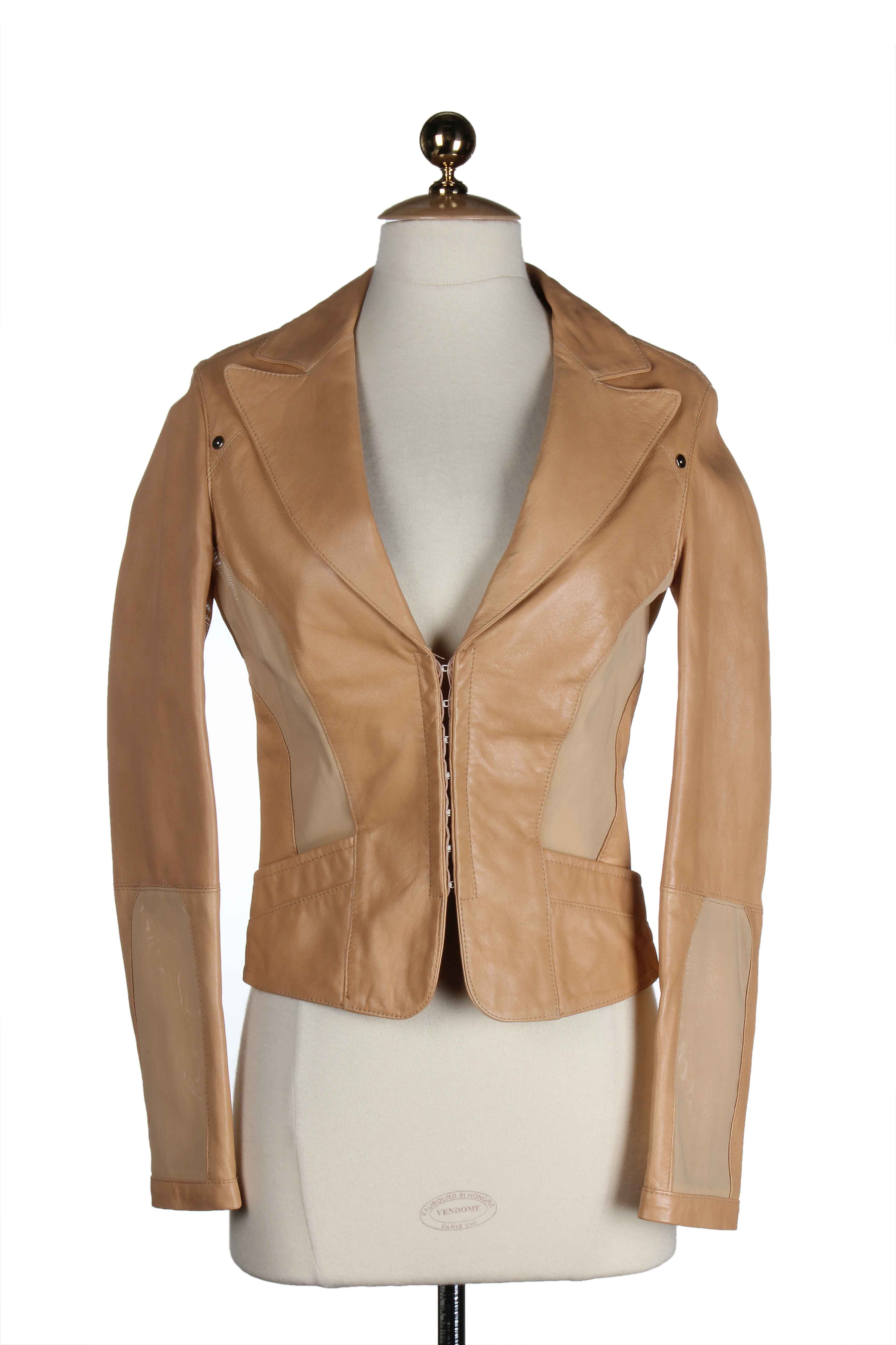 gjo vestes femme de couleur camel