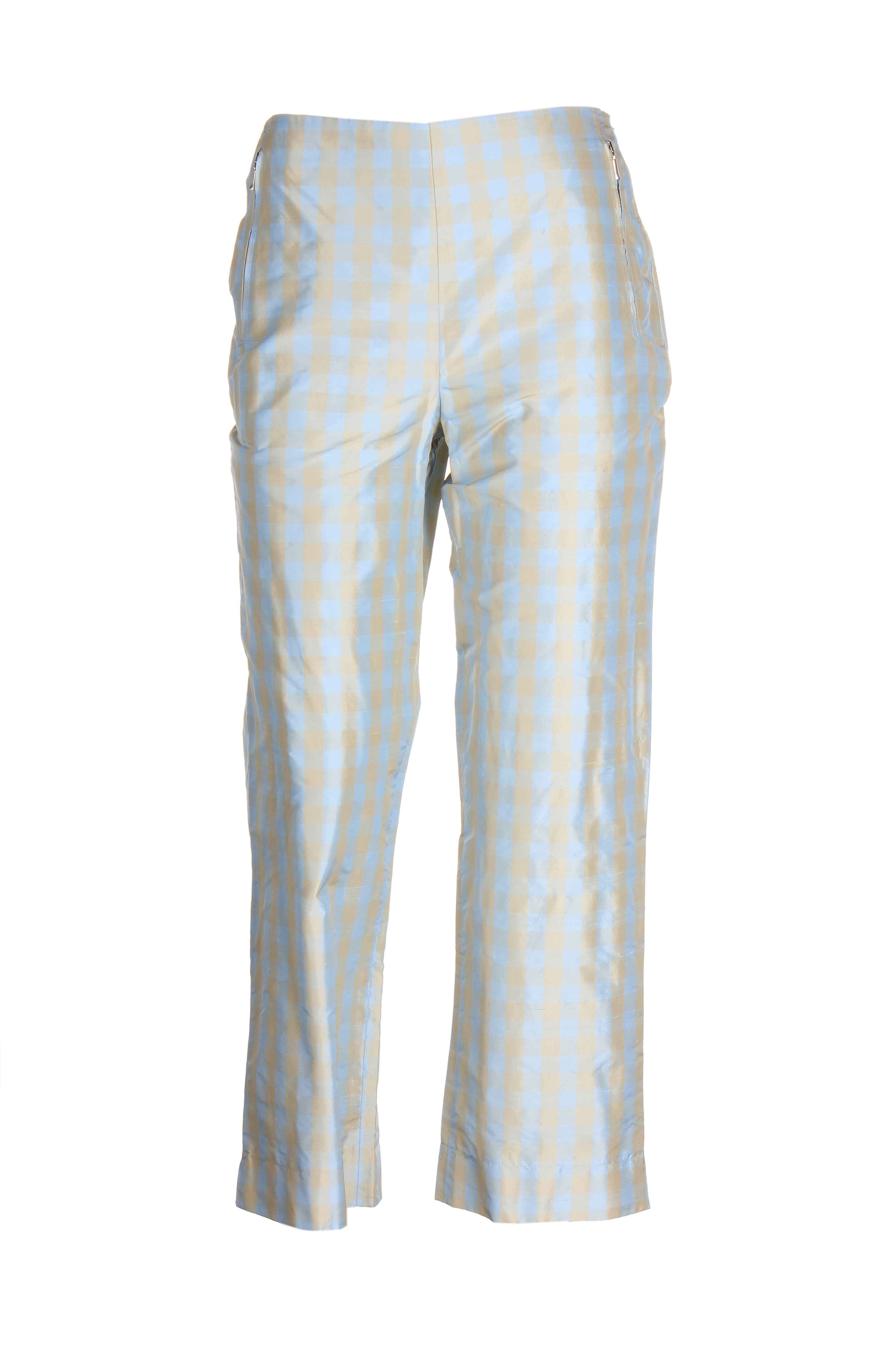 gunex pantacourts femme de couleur bleu ciel