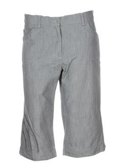 lucchini pantacourts femme de couleur gris