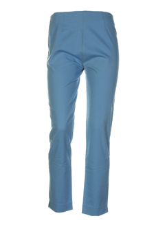 benetton pantalons femme de couleur bleu ciel