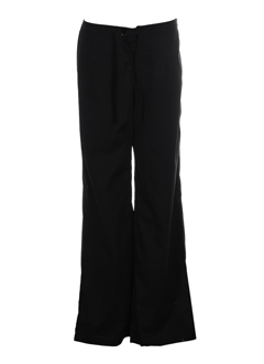 maxmara pantalons femme de couleur noir