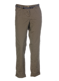 scotch pantalons femme de couleur kaki