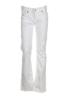 pepe jeans jeans fille de couleur blanc