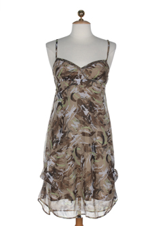 ddp robes femme de couleur beige