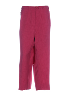 coutureine pantacourts femme de couleur rouge