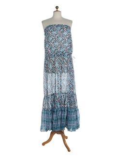 goa robes femme de couleur bleu ciel