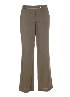 apriori pantalons femme de couleur beige
