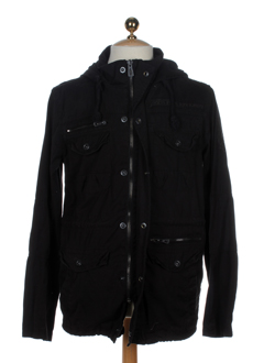 jack EFFI_CHAR_1 jones manteaux homme de couleur noir