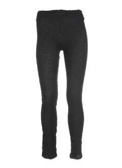 cannisse pantalons femme de couleur noir