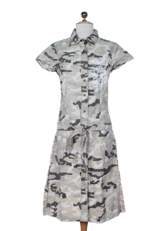 gotcha robes femme de couleur beige