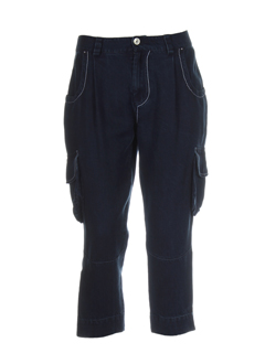 crea concept pantacourts femme de couleur bleu fonce