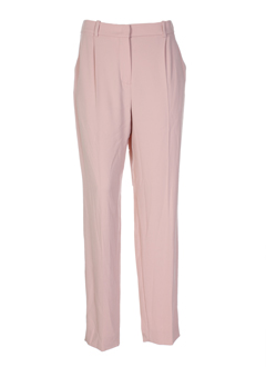 sonia rykiel pantalons femme de couleur vieux rose