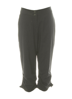 sandwich pantacourts femme de couleur anthracite