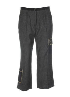 jean delfin pantacourts femme de couleur taupe