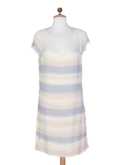 paola frani robes femme de couleur ivoire