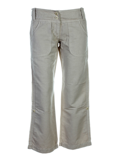 closed pantacourts femme de couleur beige