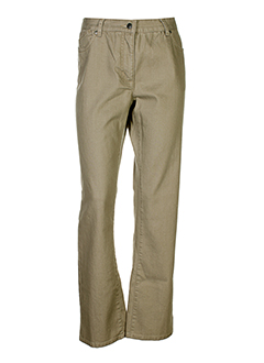 jensen pantalons femme de couleur camel