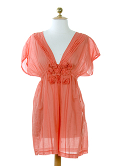 rivieres de lune tuniques femme de couleur corail
