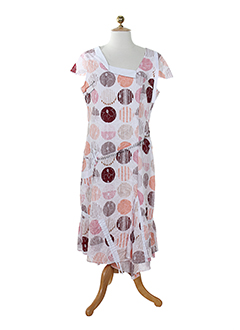 rouge soleil robes femme de couleur rose