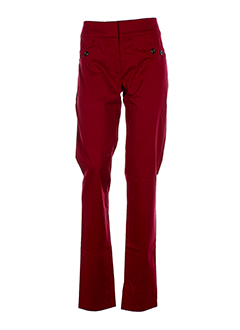 bleu blanc rouge pantalons femme de couleur rouge fonce