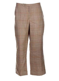 lecomte pantacourts femme de couleur beige