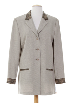 jean claire vestes femme de couleur beige clair