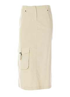 blus&blus jupes femme de couleur beige clair