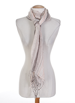chattawak accessoires femme de couleur beige multicolore
