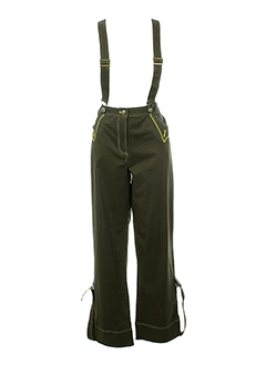 be the queen pantalons femme de couleur kaki