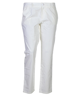 joe san pantalons femme de couleur blanc