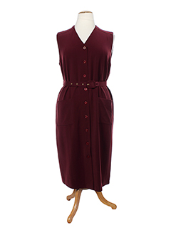 francoise robes femme de couleur rouge