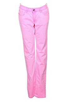 teddy smith pantalons fille de couleur rose