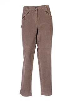 rosa rosam pantalons femme de couleur beige