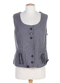 voodoo gilets femme de couleur gris