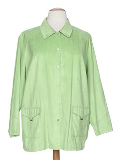gelco manteaux femme de couleur vert