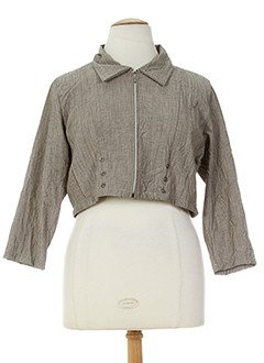 deomino vestes femme de couleur gris