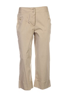 favel pantacourts femme de couleur beige