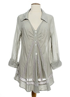 3322 tuniques femme de couleur beige (photo) 3322 tuniques femme de couleur beige (photo)