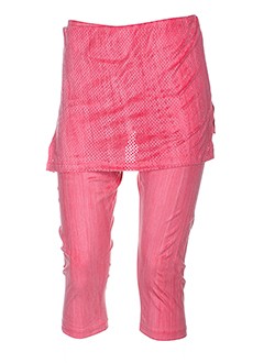 lo! les filles pantacourts femme de couleur rose