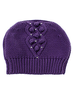 3 et pommes chapeaux et bonnets fille de couleur violet (photo) 3 et pommes chapeaux et bonnets fille de couleur violet (photo)
