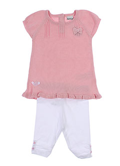 3 et pommes pull et pantalon fille de couleur rose (photo) 3 et pommes pull et pantalon fille de couleur rose (photo)
